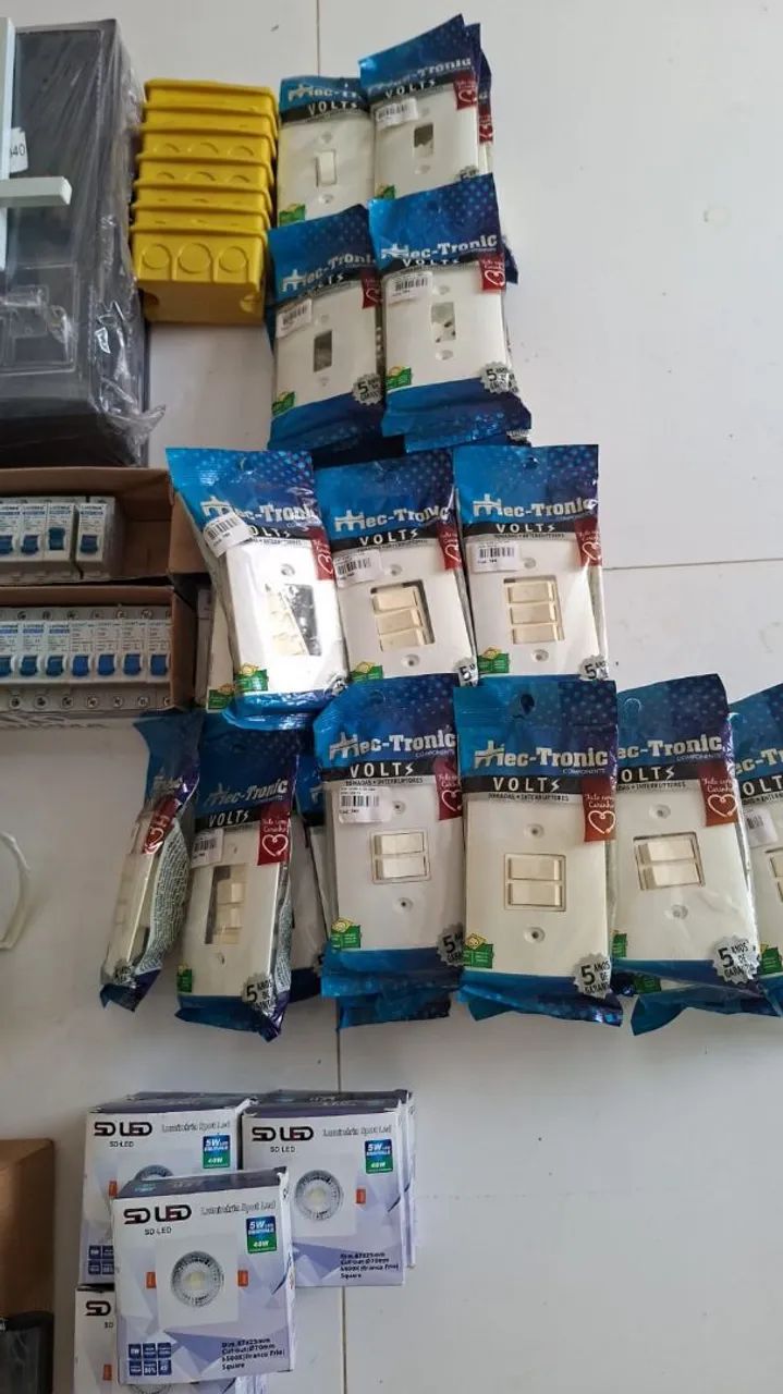 Material elétrico todos novos  - Foto 5