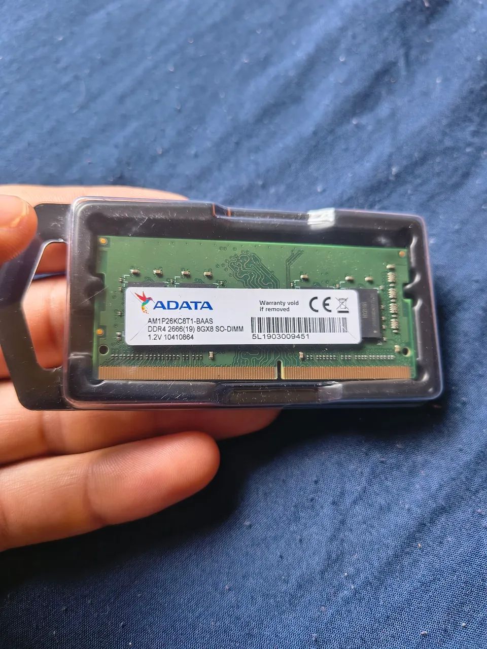 Memória ram DDR4 notebook 8gb