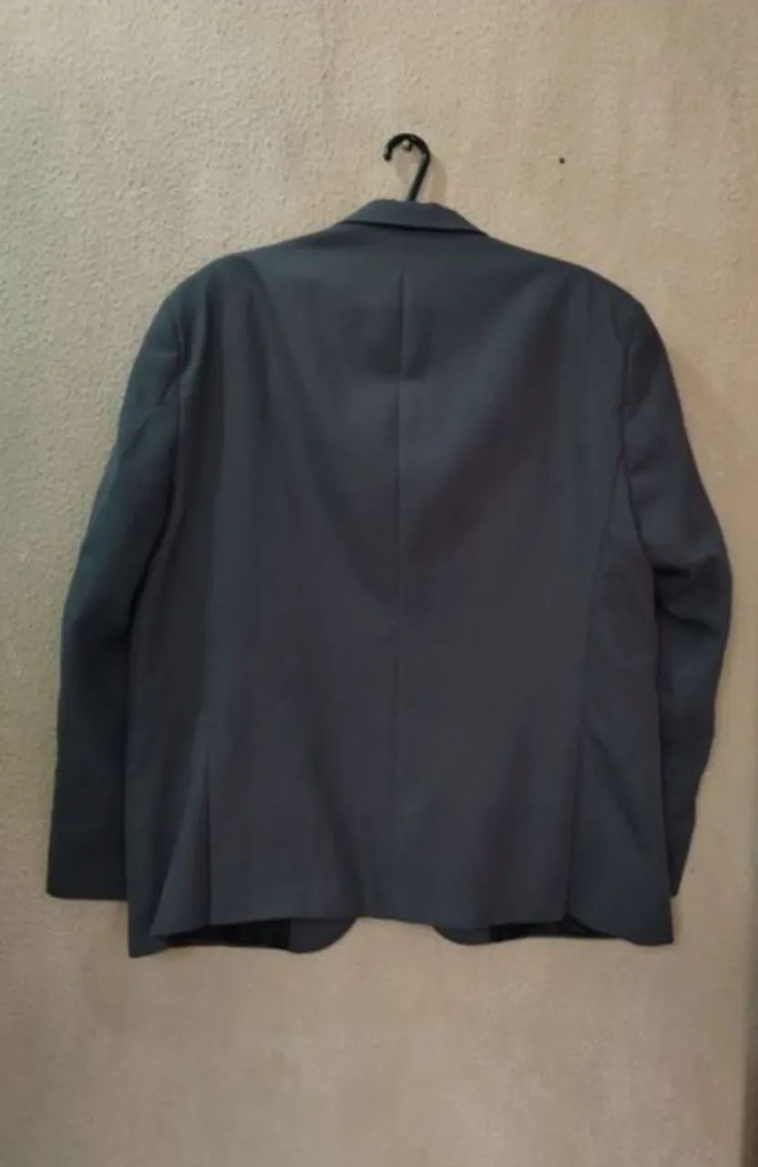 Blazer cinza tamanho 60 - Foto 3