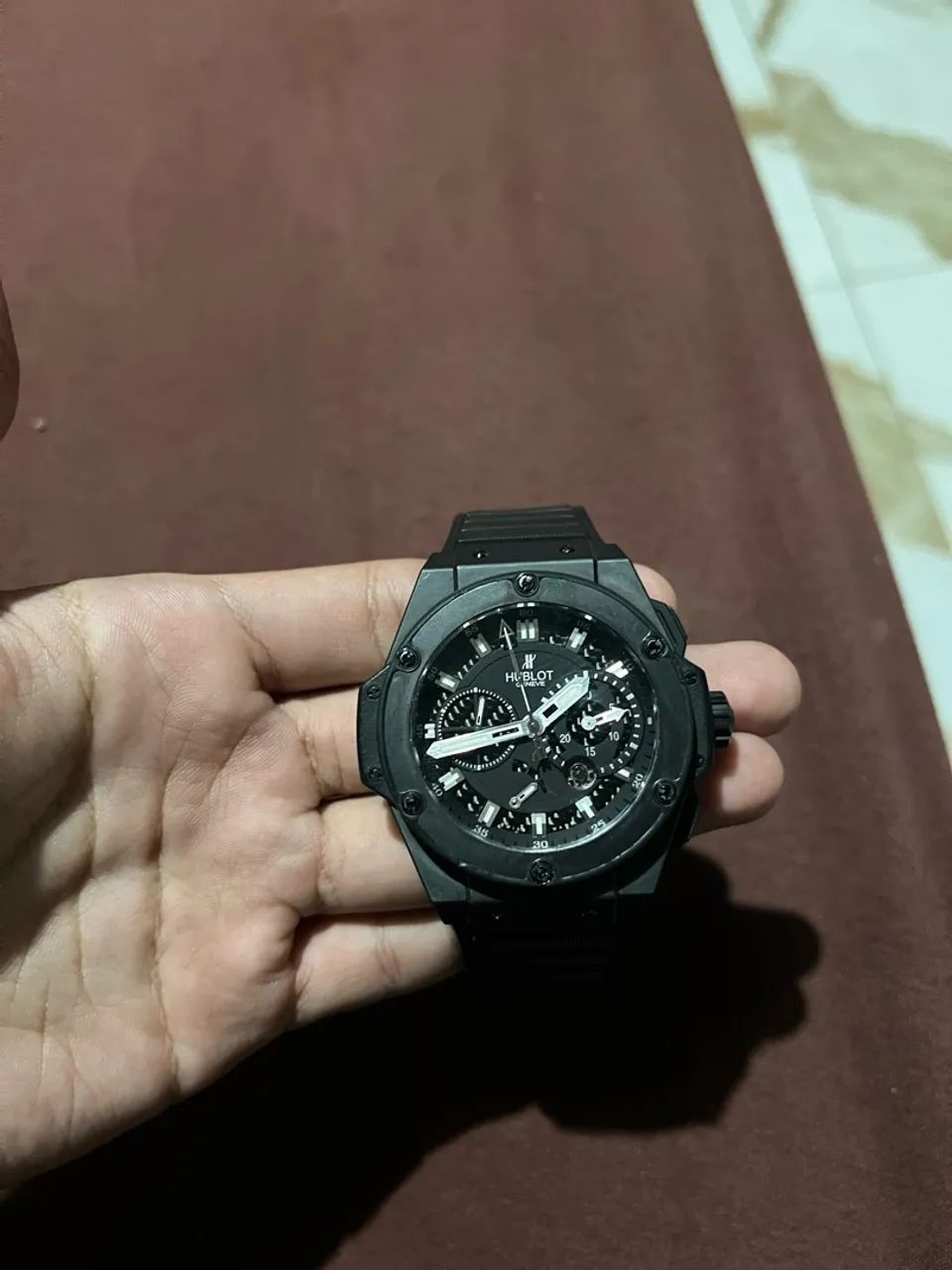 HUBLOT King Power All Black 44mm