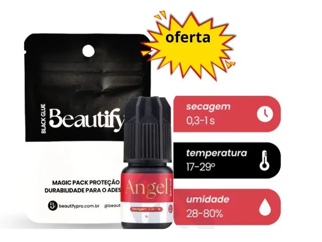 cola angel beautify para cilios 3g.