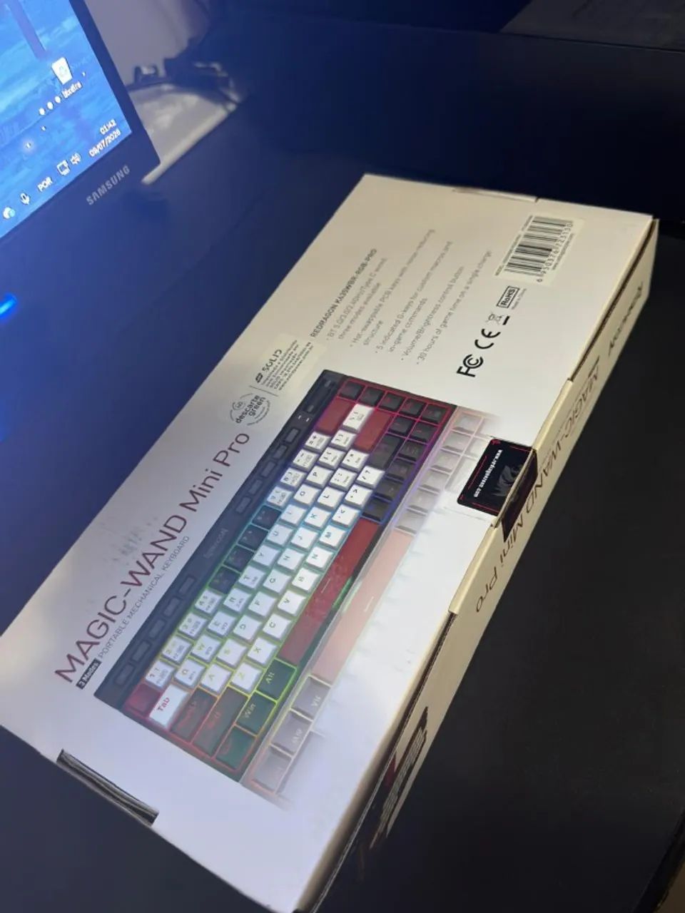 Teclado Mêcanico Redragon - Three Mode - Foto 2