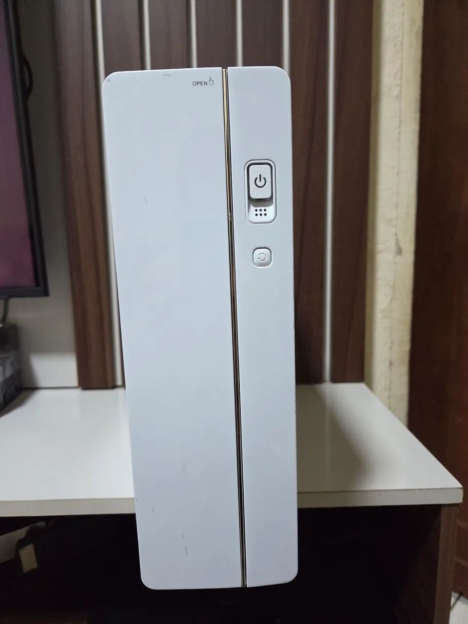 PC Slim Branco Intel Core i3 4ª Geração | 8GB RAM | SSD 240GB