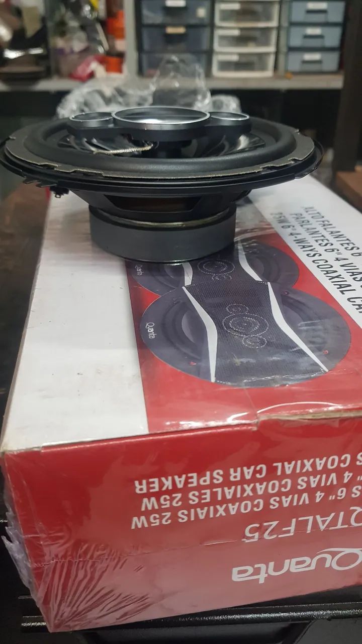 Par de Alto Falantes 6 polegadas. Ótimo Qualidade. Novo - Foto 5