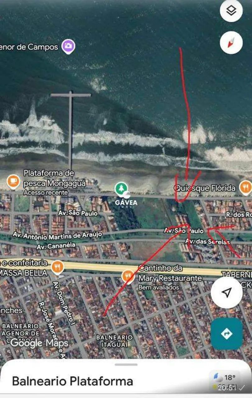 Terreno para aluguel no Centro em Mongaguá. - Foto 4
