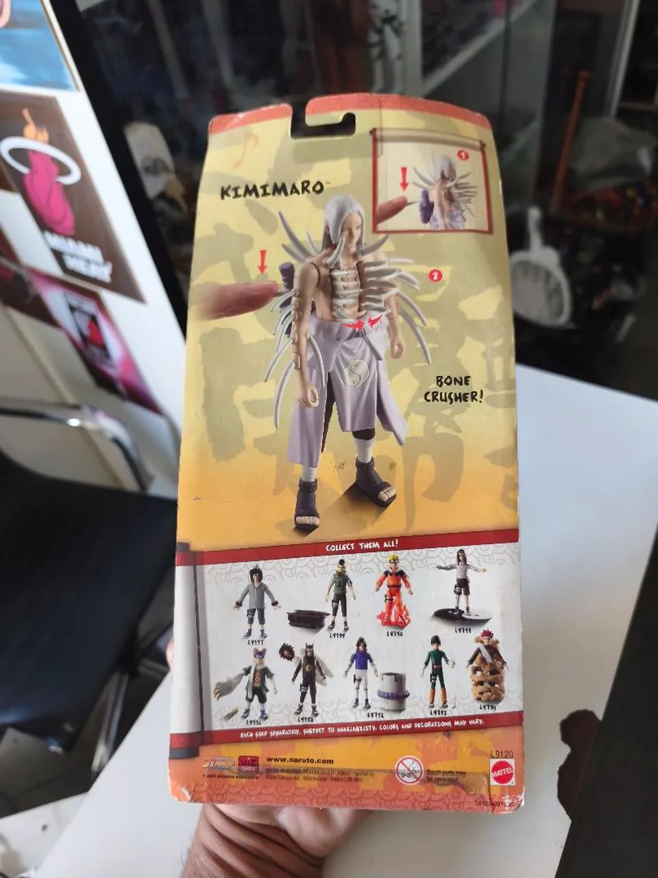 Boneco Naruto original Shonen jump bone Crusher - Foto 3