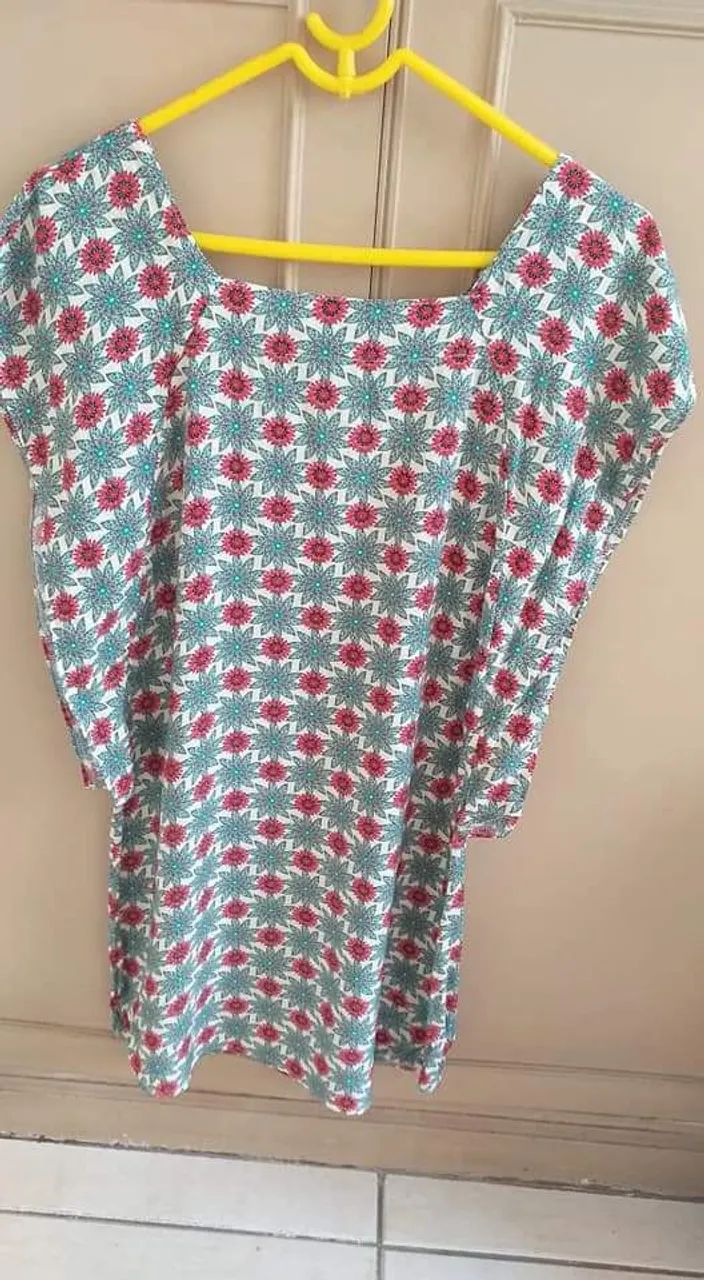Vestidinho de tecido. Tam  P.  - Foto 2