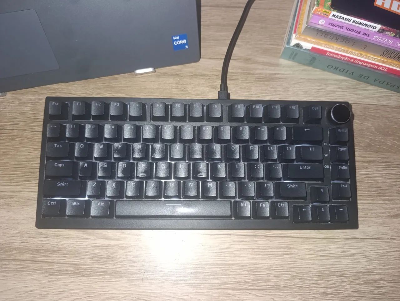 Teclado mecânico ajazz ak820 - Foto 2