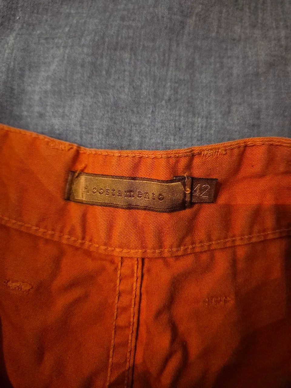 Short Acostamento laranja 42 - Foto 4