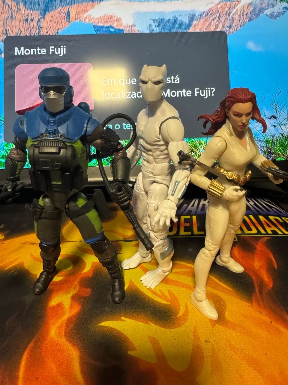Marvel Legends Lote 3 viúva pantera Gi Joe  - Foto 2