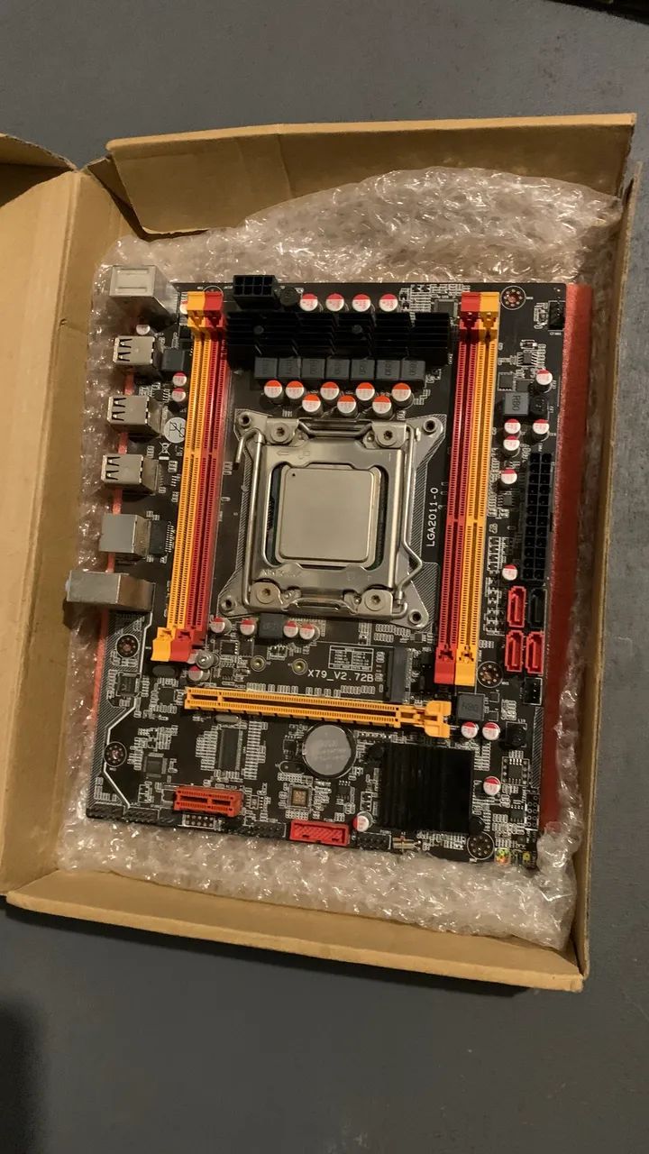 Placa mãe X79_V2. 72B Intel xeon e5 2620