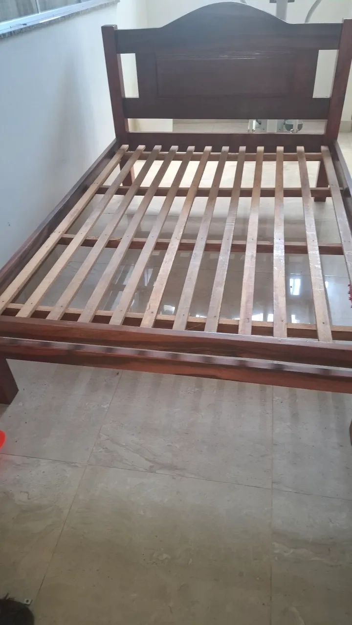 Cama casal de madeira ( usada)  - Foto 2