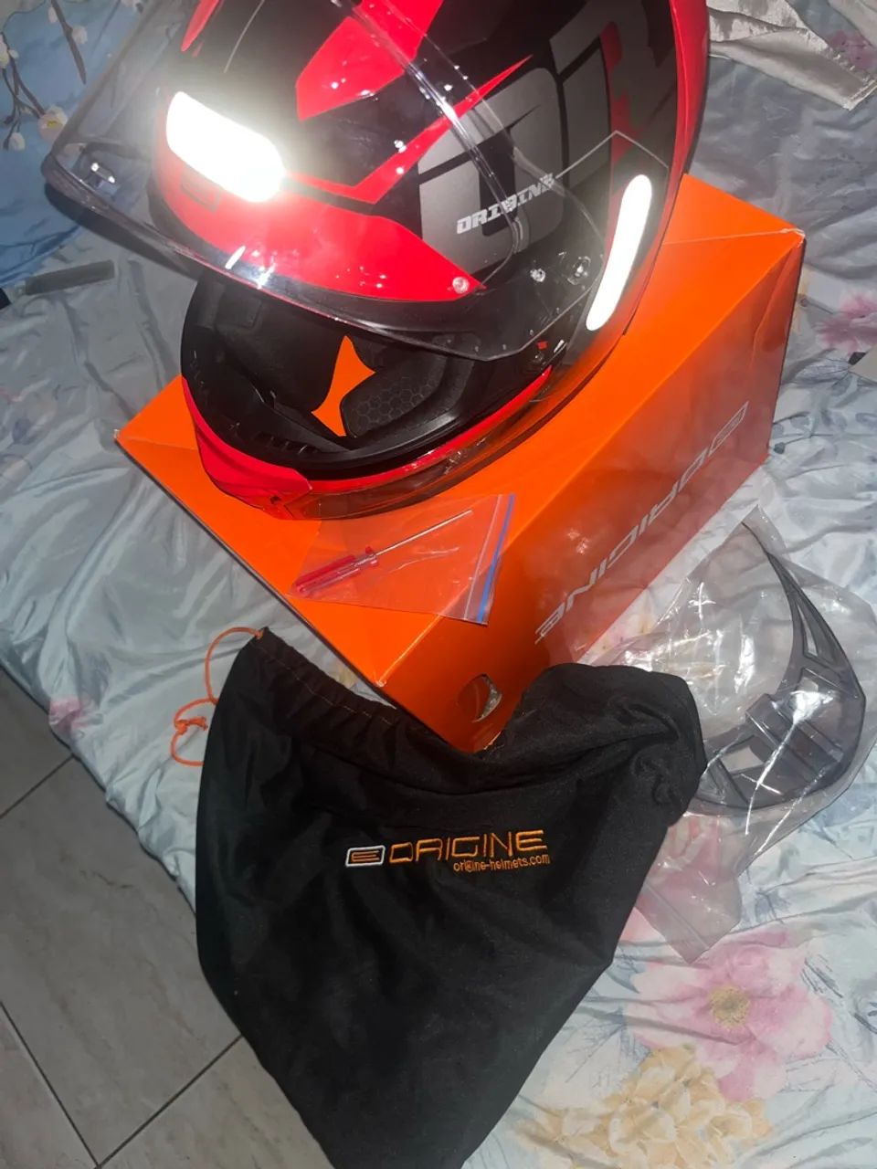 Capacete (estilo full-face) origine. - Foto 5