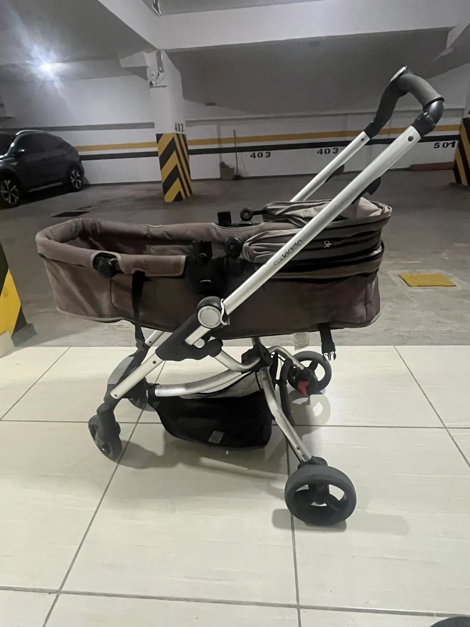 Conjunto carrinho e bebê conforto Kiddo - Foto 4