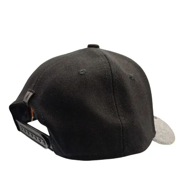 Boné Rhinosize Aba Curva Preto/Cinza RHS554  - Foto 2