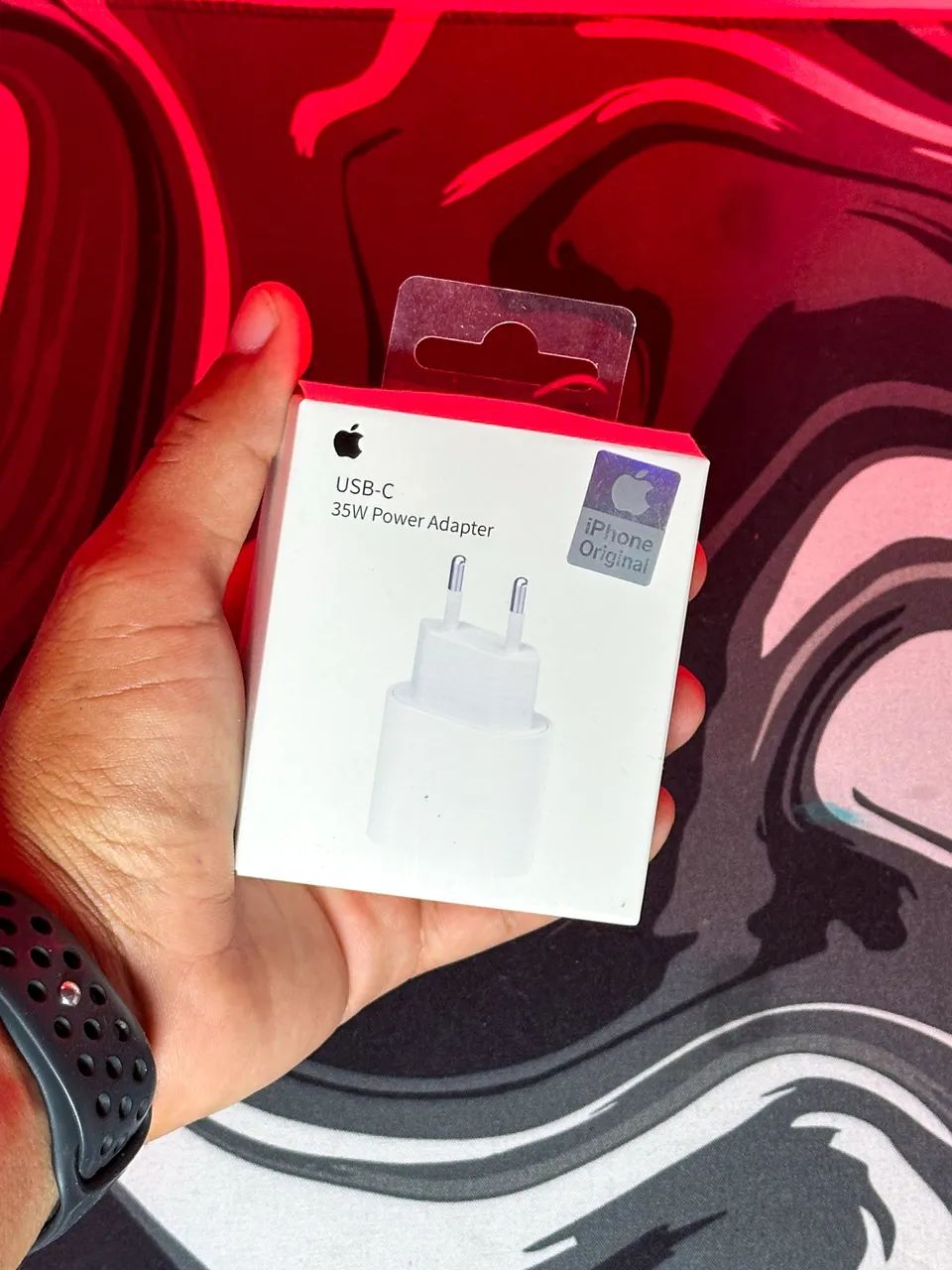 Carregador Apple USB-C 35W - Lacrado - Foto 3