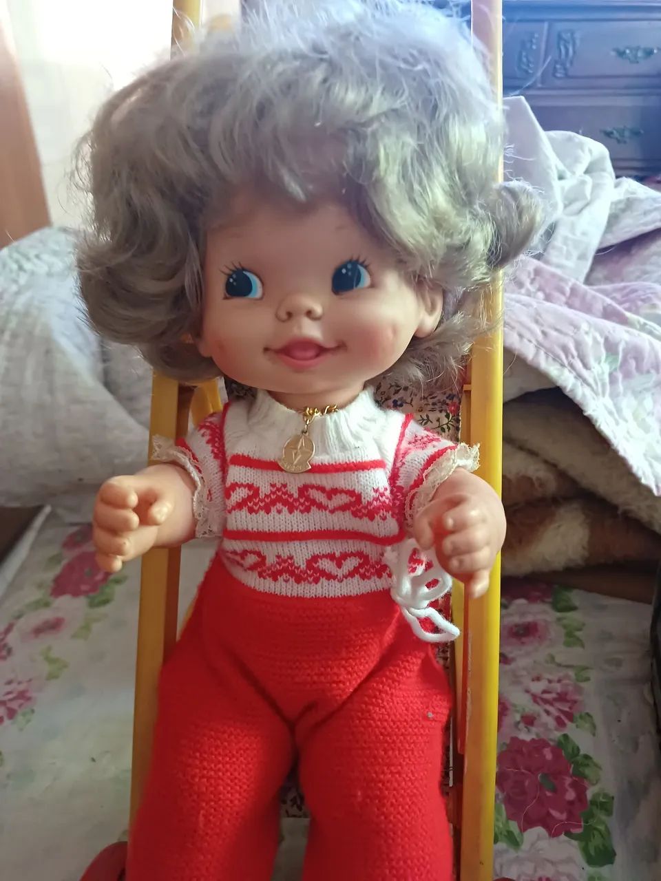 Boneca estrela passinho.