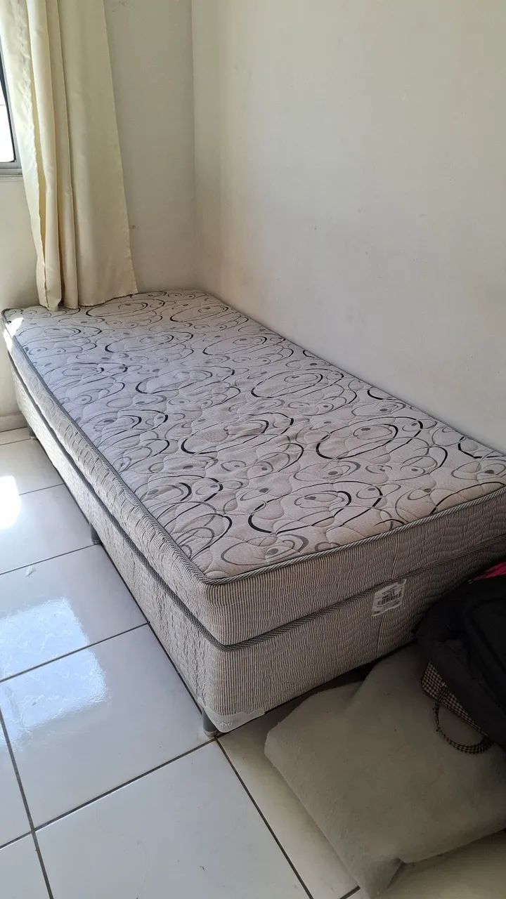 Cama box solteiro