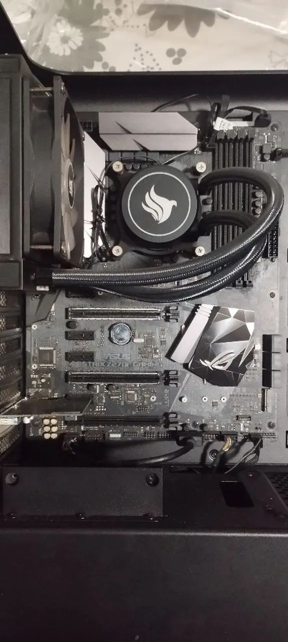 Placa mãe Asus Strix Z270F Gaming + processador + Walter Cooler 