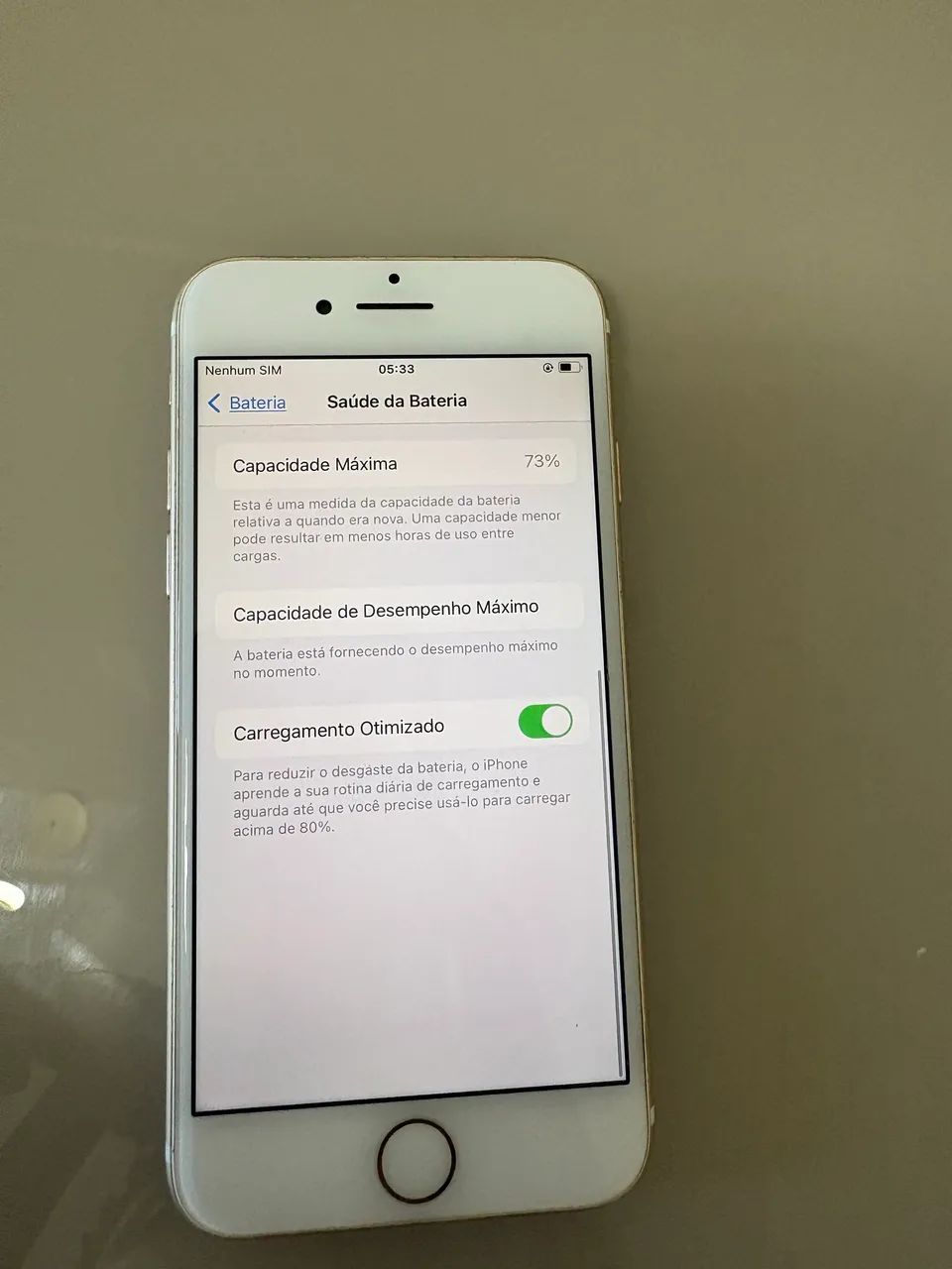 iPhone 7 GOLD 32Gb Funcionando perfeitamente sem arranhões  - Foto 4