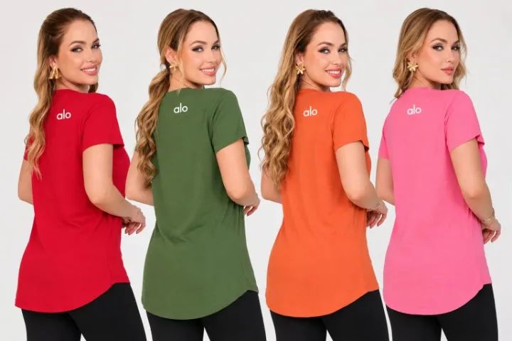CAMISETA BATA ALO YOGA - Foto 2
