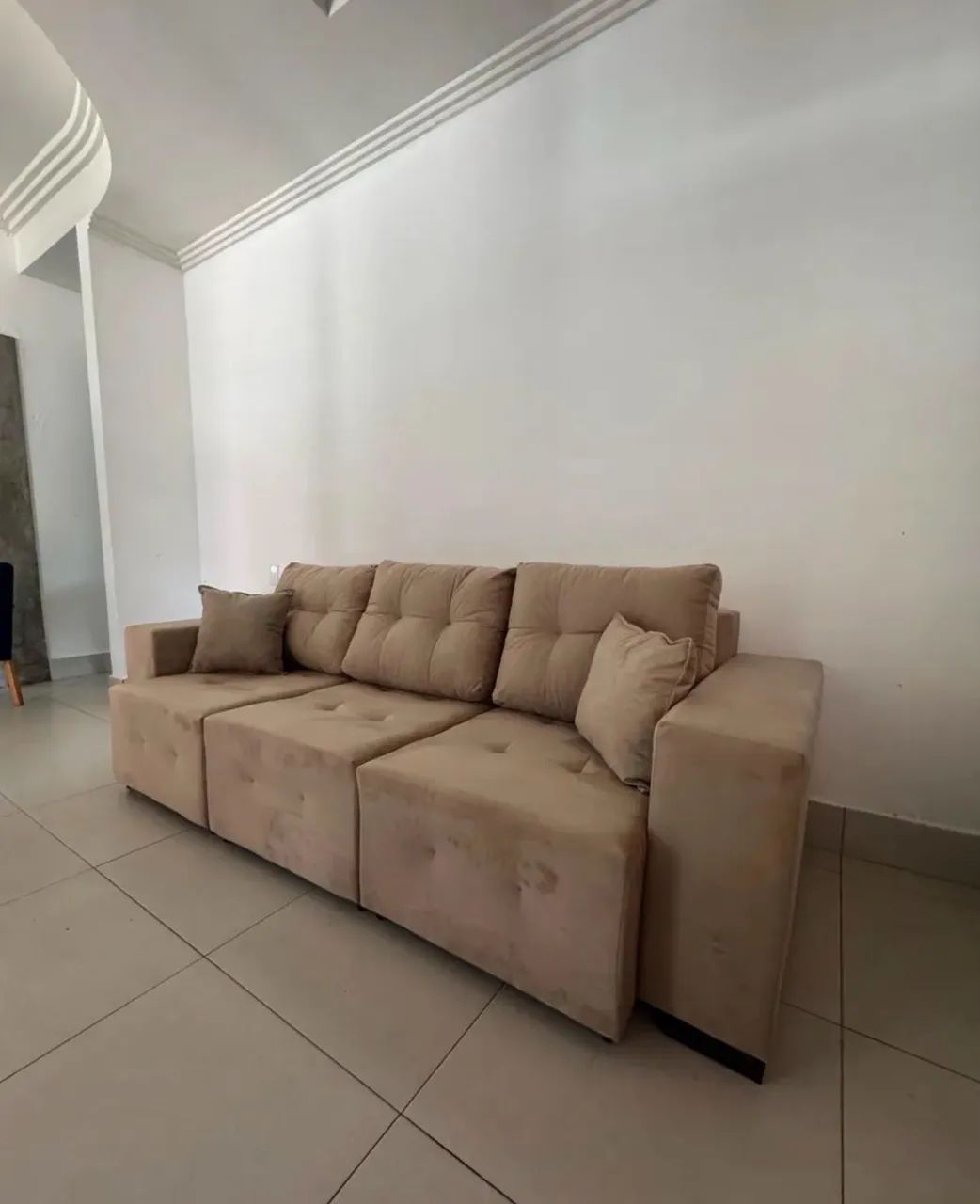 Últimas unidades! Sofá retrátil modelo 3 lugares  - Foto 3