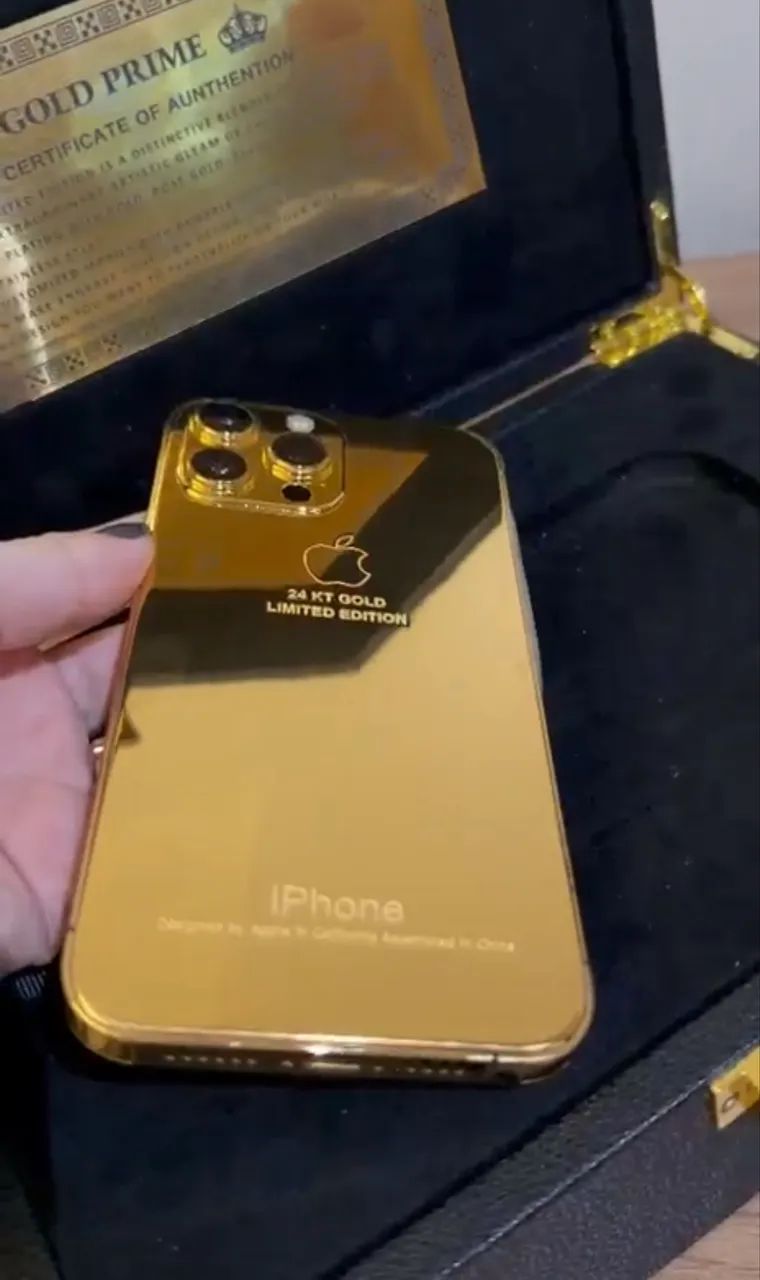 IPhone 13 Pro Max 1TB de ouro 