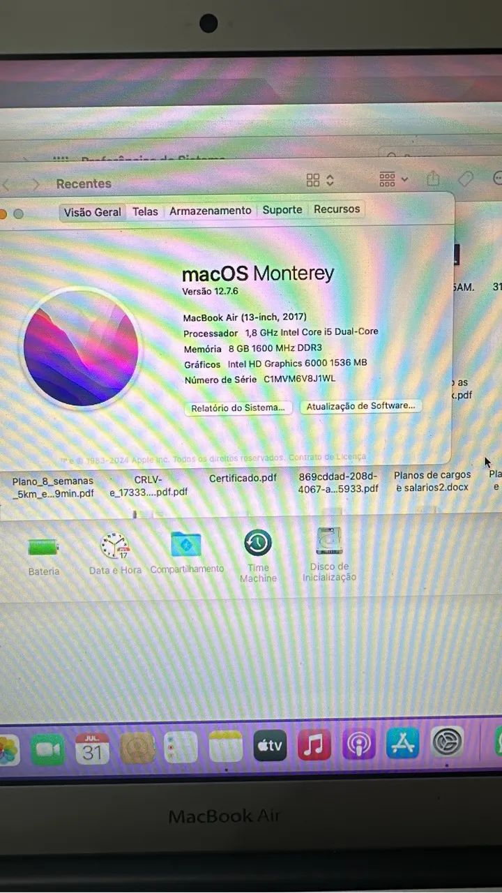 MacBook Air 2017 (Core i5 / 8GB / SSD 256GB) - Conservado! - Foto 3