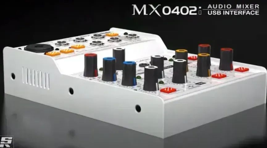 Mesa De Som Staner Mx0402i Interface De Áudio Usb - Foto 2