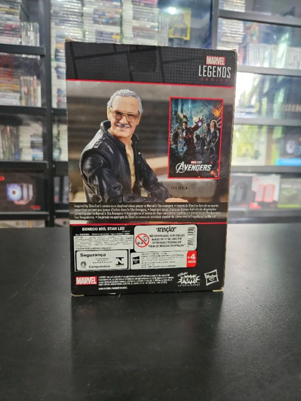 ACTION FIGURE Marvel Legends Stan Lee Avengers 15cm Hasbro - Foto 4