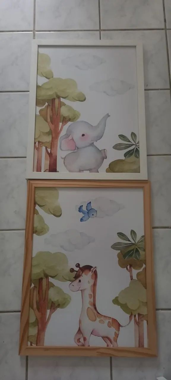 Quadros infantis valor unitário