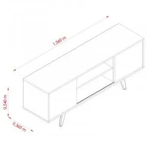 Rack Lisboa Calacata/Off White - Foto 2