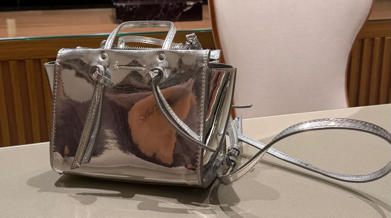 bolsa prata