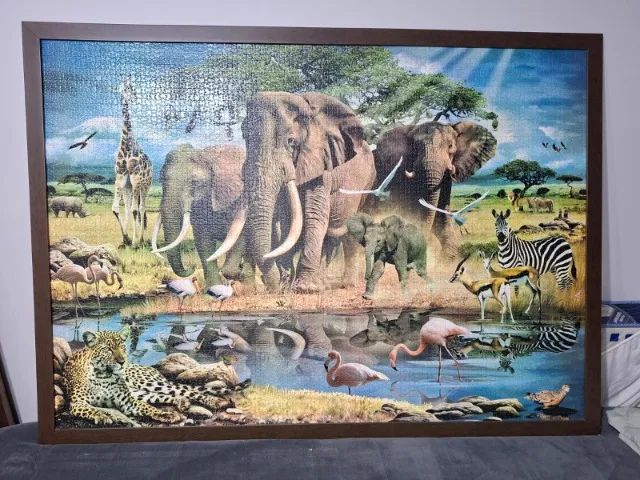 Quadro Quebra Cabeça 8.000 peças - Foto 3
