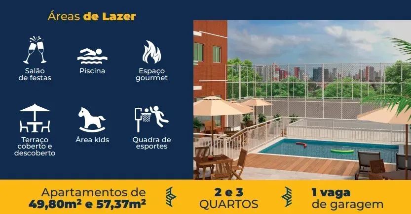 Edifício Porto Real, 3 quartos, 1 vaga, Pedreira, Belém PA - Foto 5