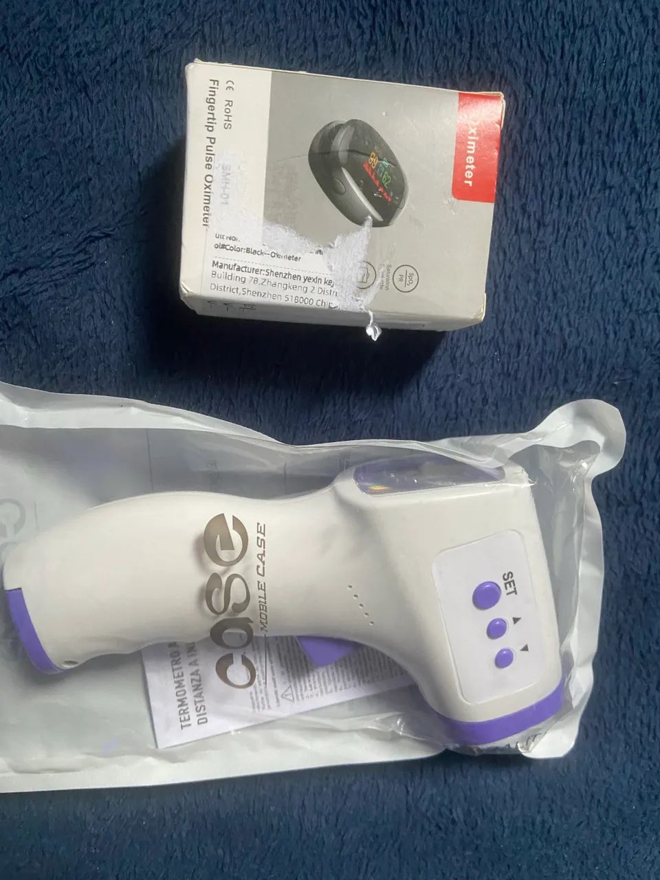 KIT TERMÔMETRO E OXÍMETRO DIGITAL - OFERTAS - Foto 5