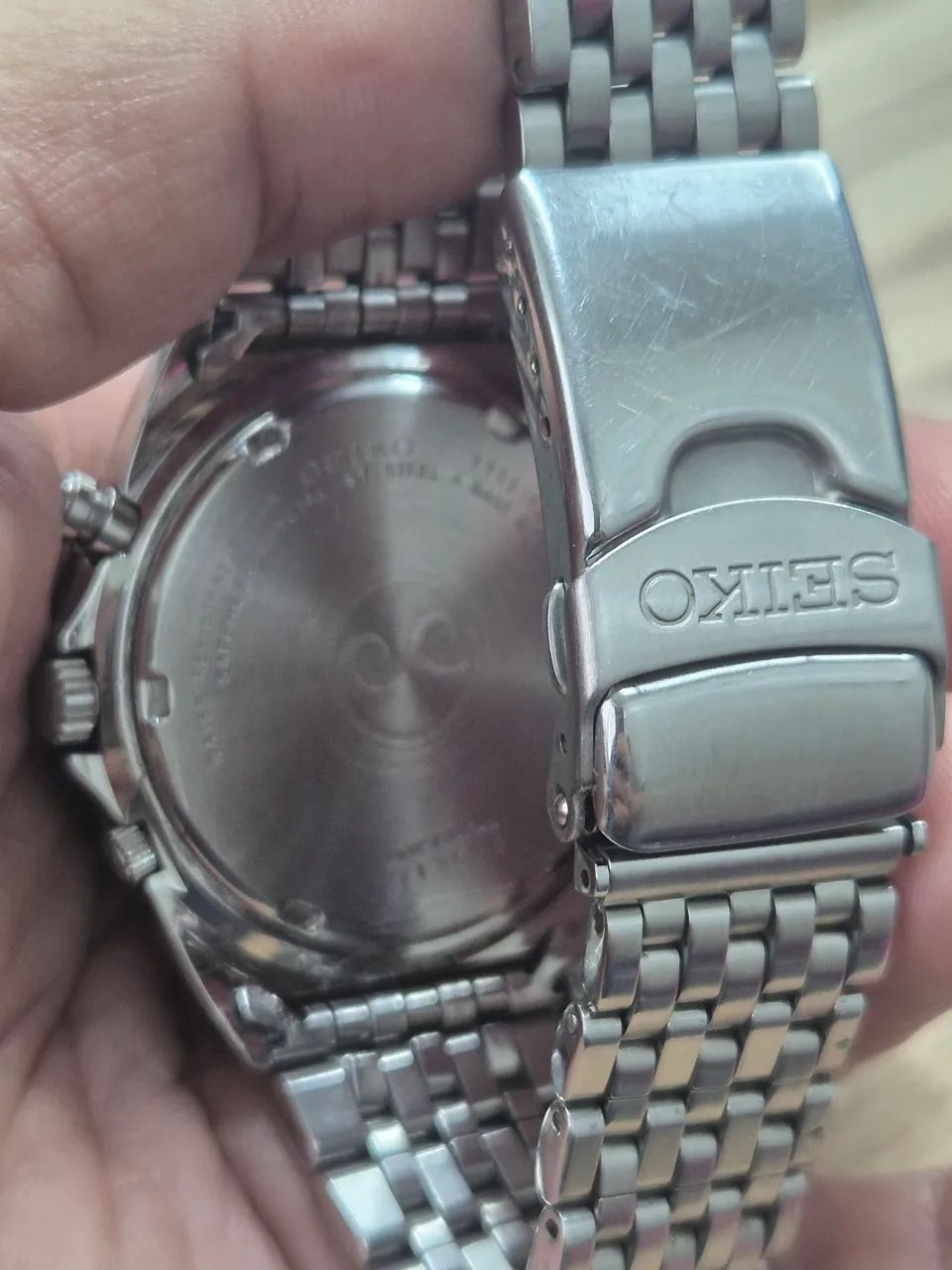 Relógio SEIKO CRONÓGRAFO 200 METROS  ( 7T32 - 7E38 )  -  IMPECÁVEL   - Foto 6