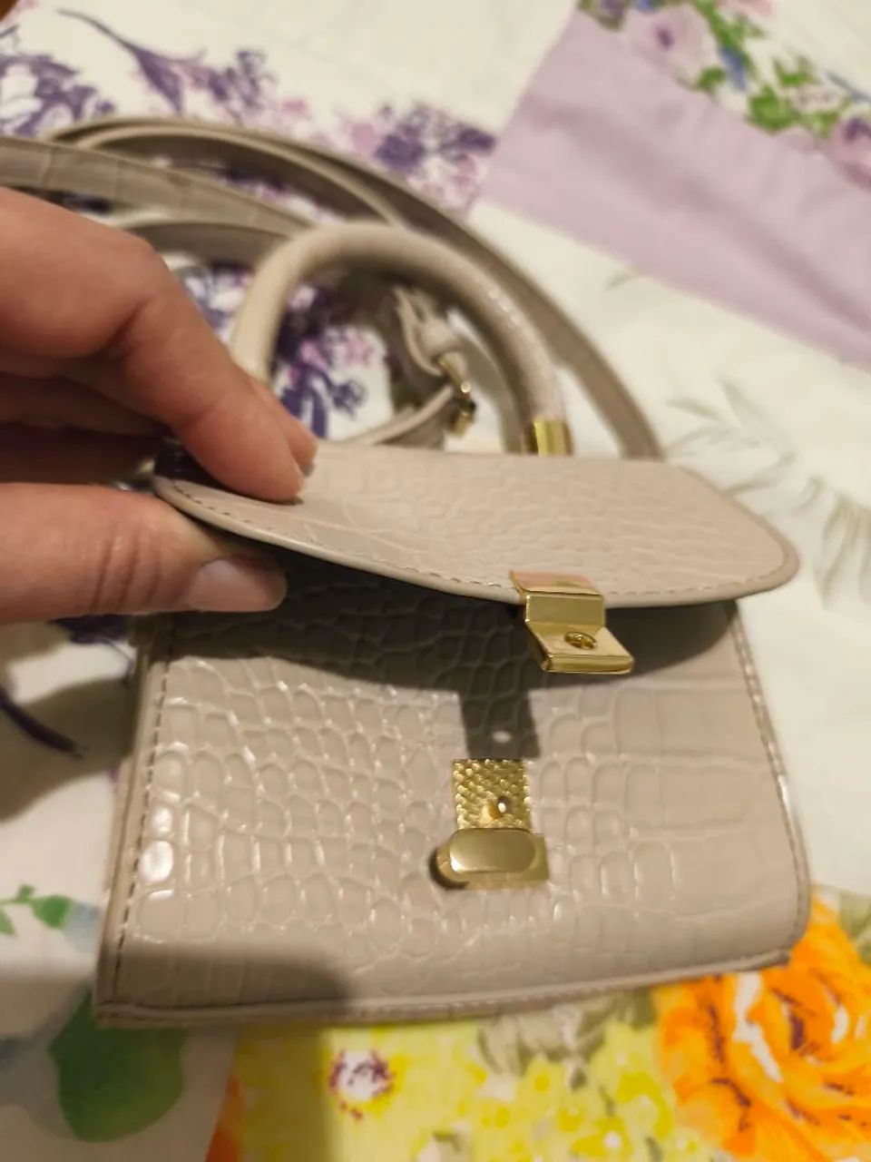 Mini bag nude Forever21 - Foto 3