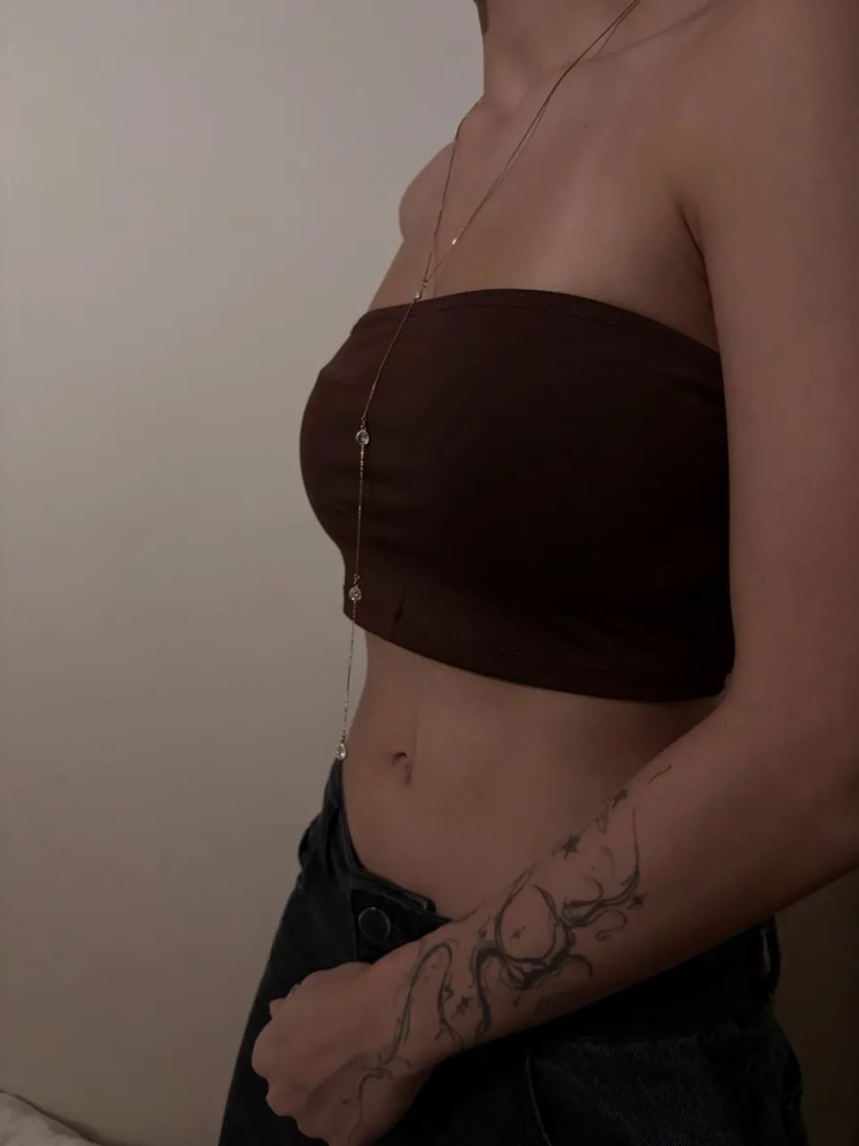 Tube top marrom - Foto 2
