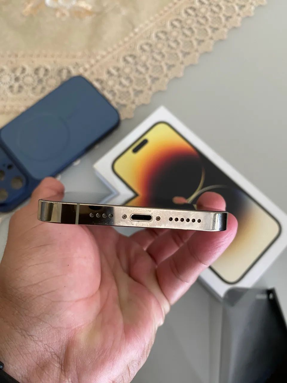 IPHONE 14PM 128gb com caixa  - Foto 4