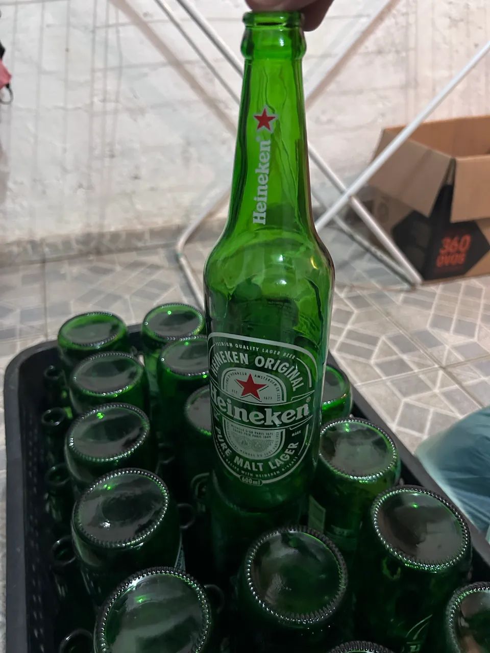 Vasilhame garrafa Heineken 600ml (60un.) - Foto 3