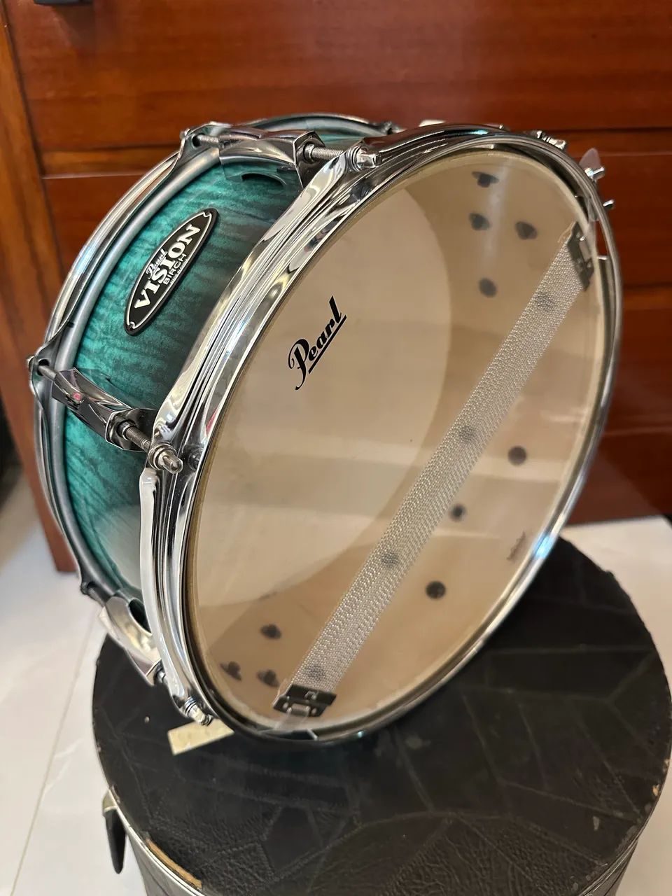 Caixa Pearl Vision Birch 14x5,5 [impecável] - Foto 4