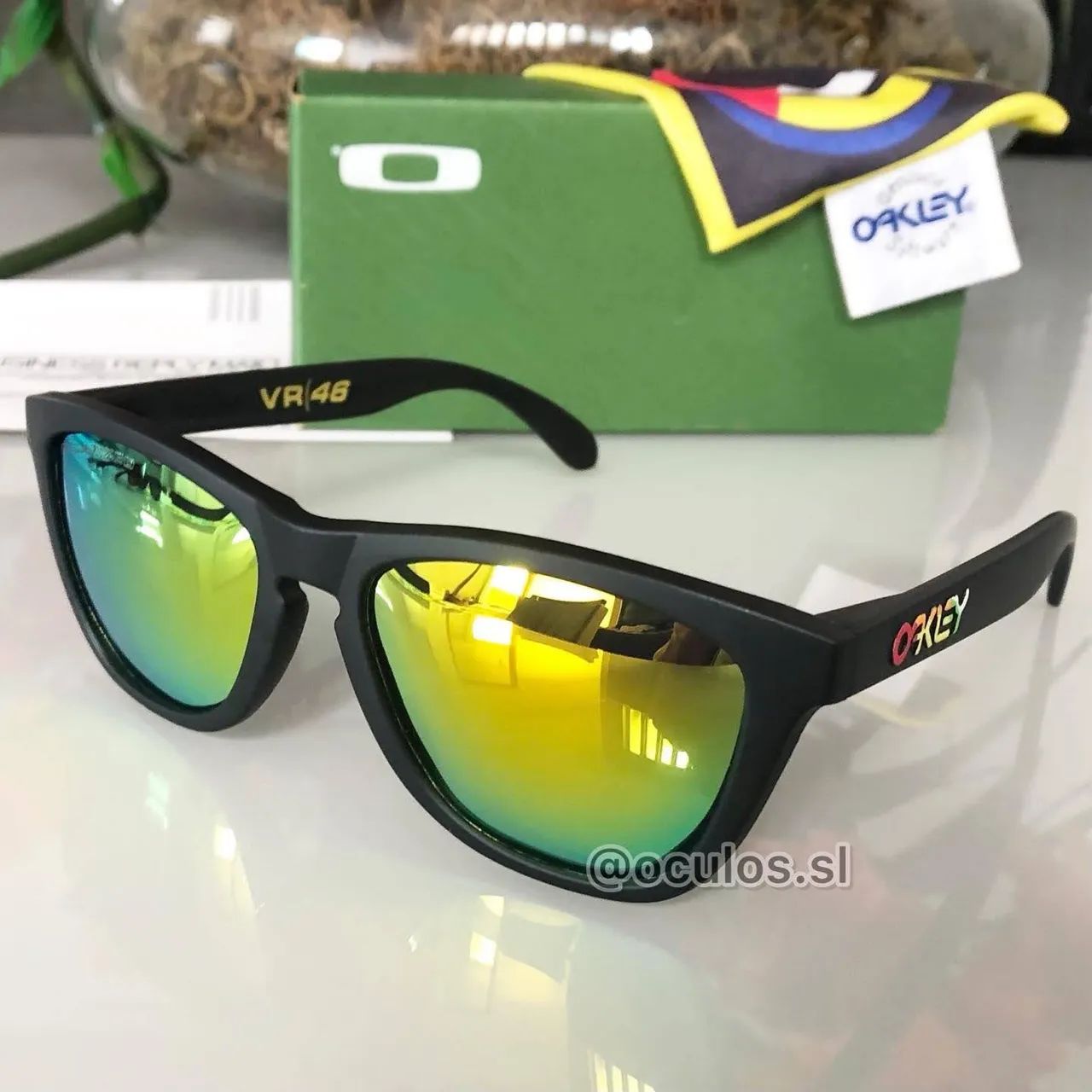 Óculos Oakley Frogskins Polarizado - Foto 3
