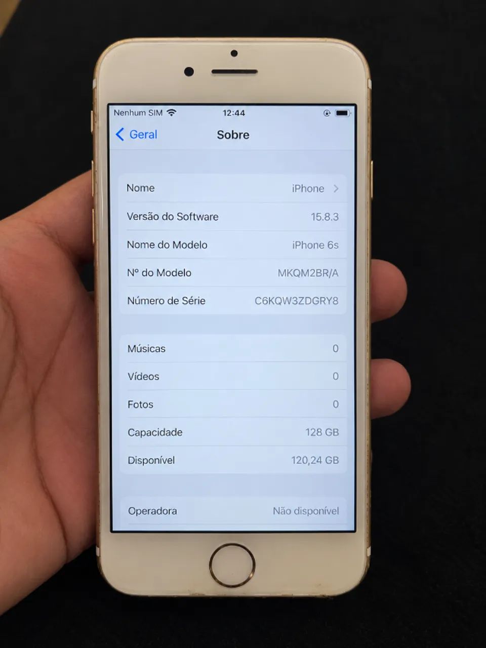 iPhone 6s 128gb Dourado - Foto 2