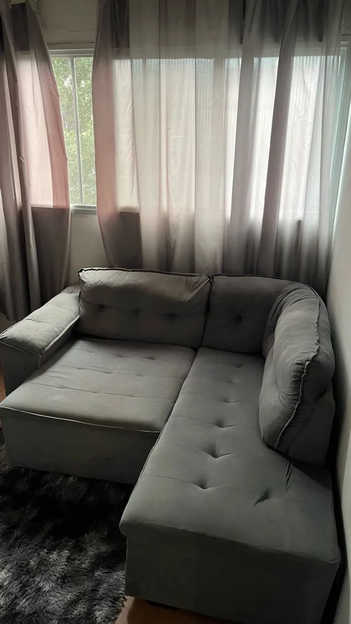 Sofá Retrátil em L - Foto 5