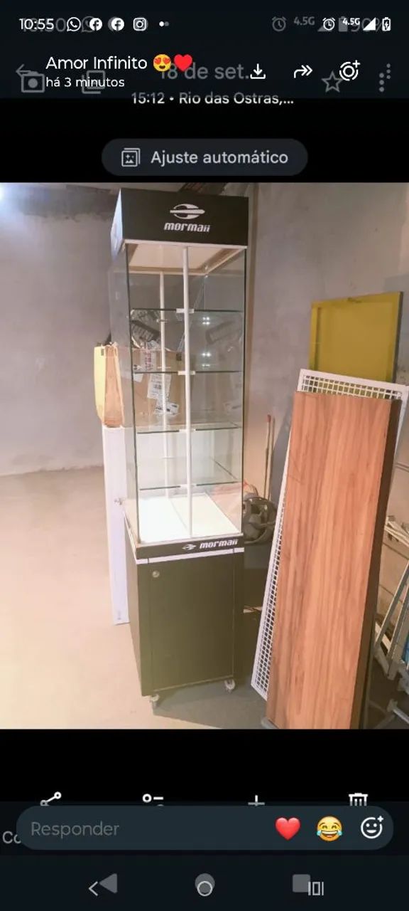 Vitrine expositora vertical vidro  - Foto 5