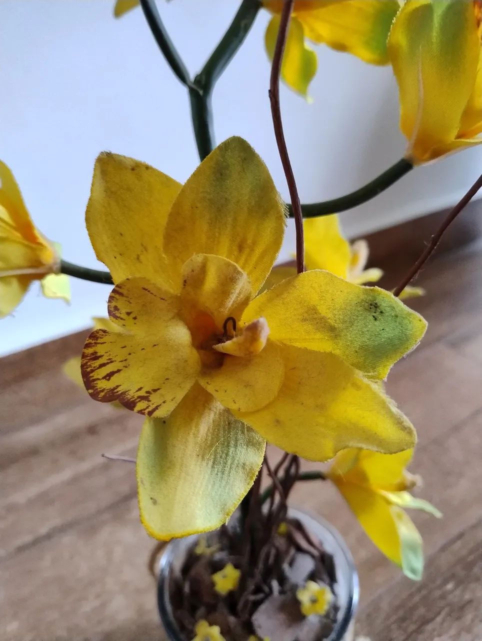 Arranjo de Orquídeas Artificial  - Foto 3