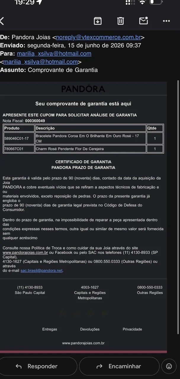 Pandora Ouro Rose ORIGINAL - Foto 4