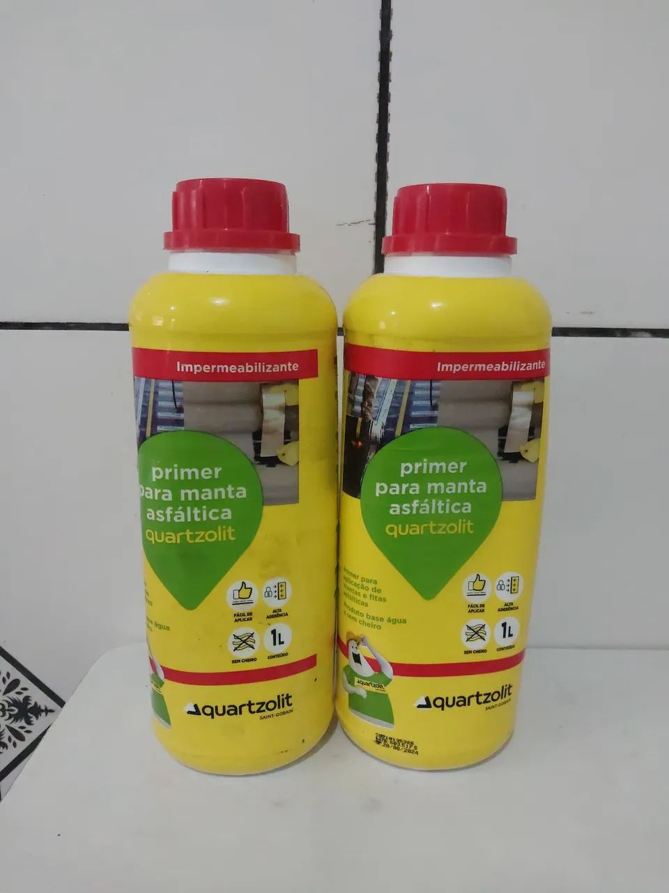 Fita adesiva Manta 10 metros mais 2 Primer. Kit impermeabilização.  - Foto 3