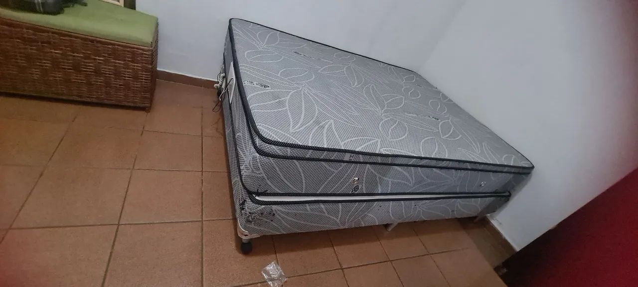Cama Box casal com pastilhas magnéticas e massageador  - Foto 2